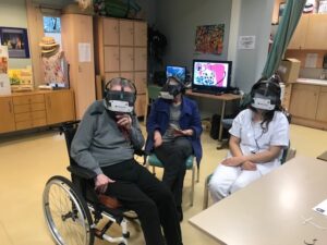 Atelier et Créativité : séance de réalité virtuelle